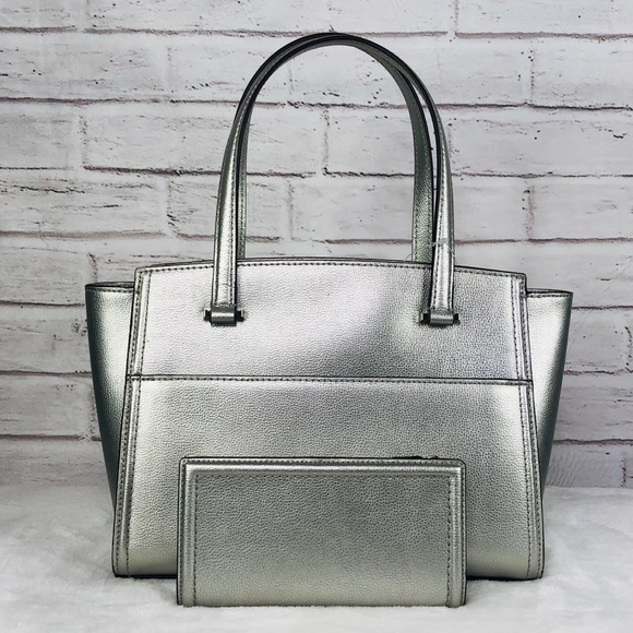 2PCS Kate Spade Small Geraldine Satchel Wallet Set - Picture 4 of 8